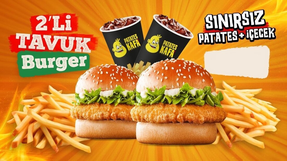 2'Li Tavuk Burger